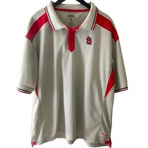 Stitches Men’s STL Cardinals Polo Size 2XL